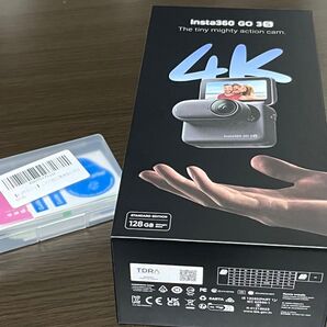 Insta360 GO 3S 4Kアクションカメラ 128GB ブラック 値下げ不可 カウントダウンボーナス中に是非