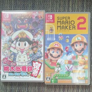 【Switch】 桃太郎電鉄 ~昭和 平成 令和も定番!と スーパーマリオメーカー2