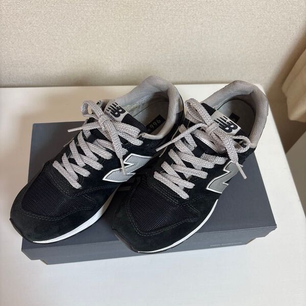 New Balance ニューバランススニーカーCM996BP 23.5cm ブラック