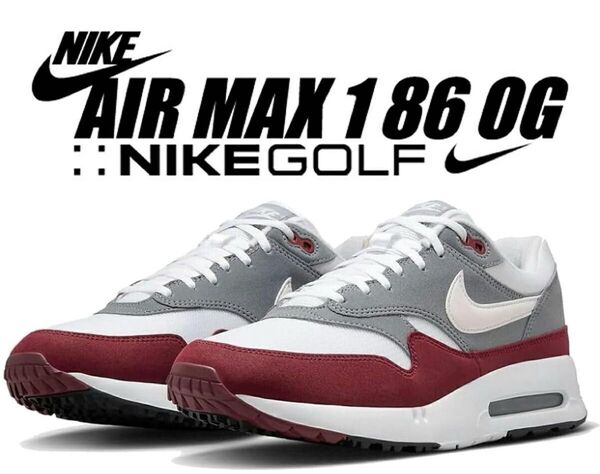 ナイキ エア マックス 1'86 OG メンズ ゴルフシューズ 28.5cm NIKE AIR MAX