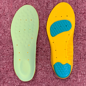 【開封済新品】男女兼用/インソール/S(22~23.5cm)/ライトグリーン/Bsh033_AR045