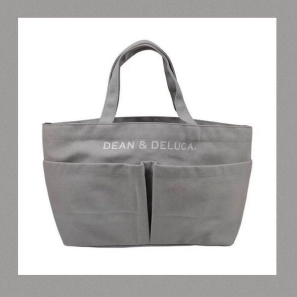 新品 ディーンアンドデルーカ DEAN & DELUCAトートバッグ グレー