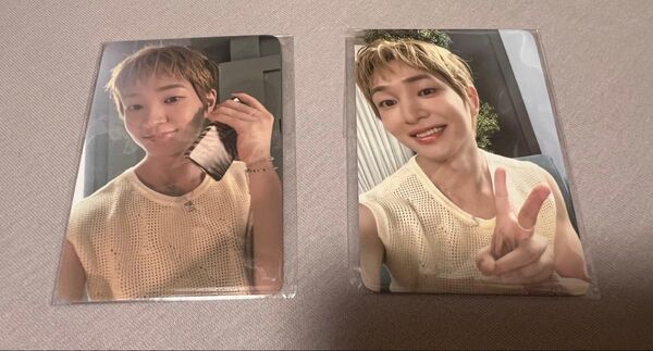 ONEW オニュ オンユ PERCENT FROMM STORE 特典 フォトカード トレカ 2枚セット