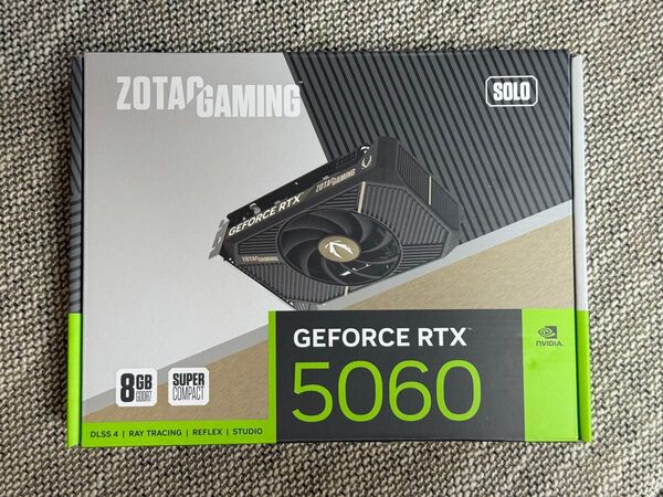ZOTAC GeForceRTX5060 SOLO 8GB PCI Express5.0 ZT-B50600G-10L