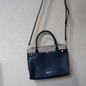 kate spade new york 2wayバッグ 外側革