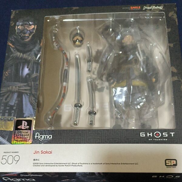 figma Ghost of Tsushima 境井仁 ノンスケール ABS&PVC製 塗装済み可動フィギュア ゴーストオブツシマ
