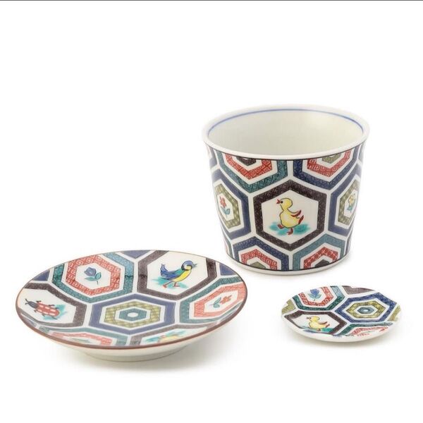 新品 FEILER フェイラー 九谷焼 食器 茶器 豆皿 小皿 お皿 ハイジ 和食器 皿