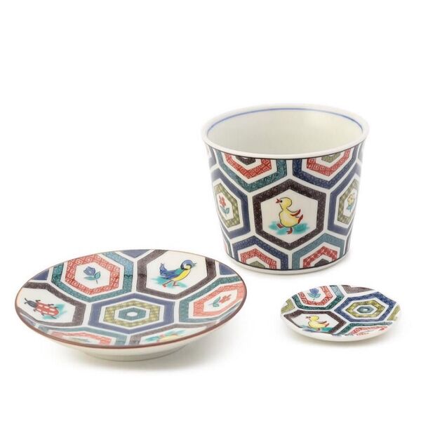 新品 FEILER フェイラー 九谷焼 食器 茶器 豆皿 小皿 お皿 ハイジ 和食器 皿 和食器