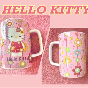 【Sanrio】HELLO KITTY ハローキティ キティちゃん マグカップ ピンク サンリオグッズ