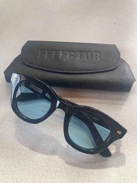美品 effector サングラス BLUES DRIVER メガネ エフェクター