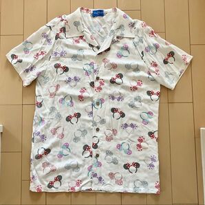 Tokyo ディズニー ランド 購入 公式 シャツ アロハ 半袖 T カチューシャ TDL リゾート Disney ミニー 限定