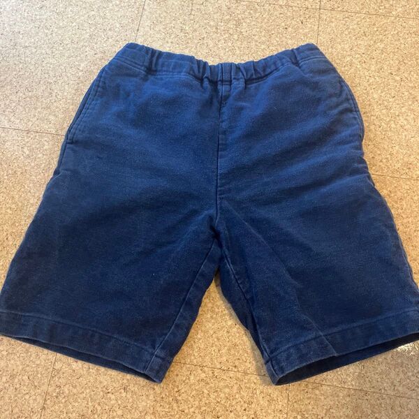 ナイジェルケーボン モールスキンショートパンツ ネイビー 30