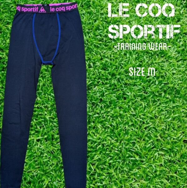 le coq ルコック レギンス インナースパッツ ロングタイツ M ネイビー