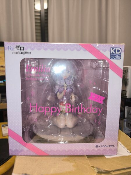 Re:ゼロから始める異世界生活 エミリア Birthday cake Ver. フィギュア