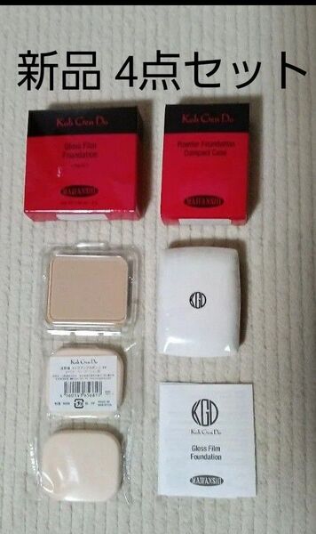 新品 江原道 ファンデーション 113 Kohgendo パウダーファンデーション レフィル & ケース & メイクスポンジ2個