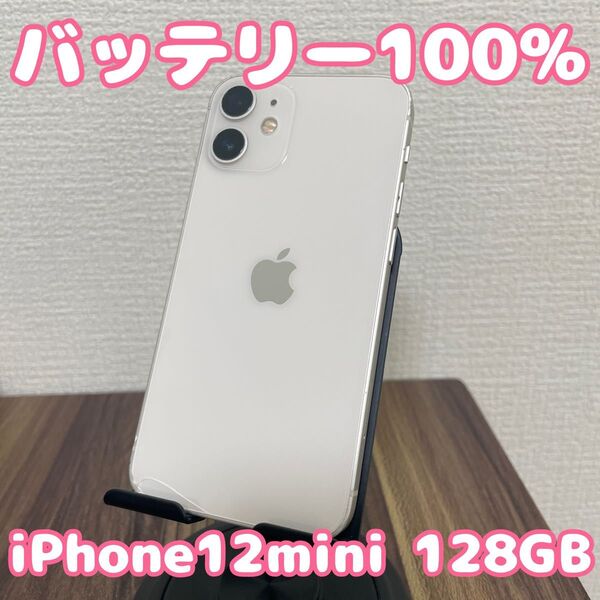 【バッテリー100%】iPhone12mini 128GB