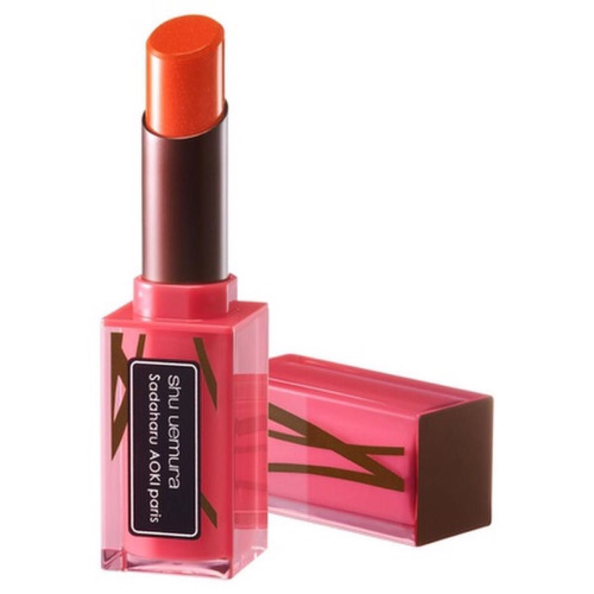 新品 シュウウエムラ ルージュ アンリミテッド ラッカーシャイン コーラルゼリー