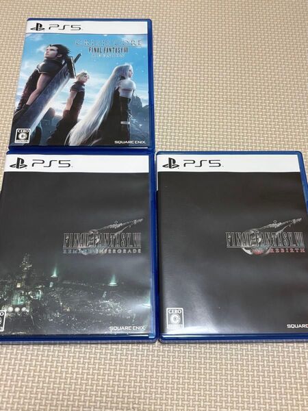 PS5 ファイナルファンタジー7 リメイク リバース クライシスコア