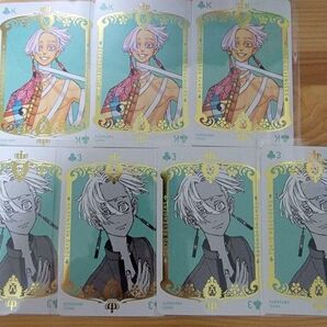 東京リベンジャーズ 東リベ 黒川イザナ 原画展 最終の世界線 Exhibition 箔押しトランプ獅子 カード
