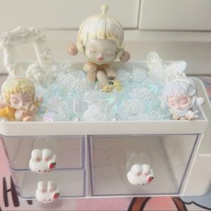 ★手作り★SKULLPANDA★小物ケース★