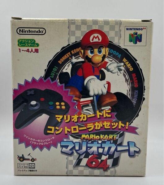 【N64】 マリオカート64 (コントローラー同梱)