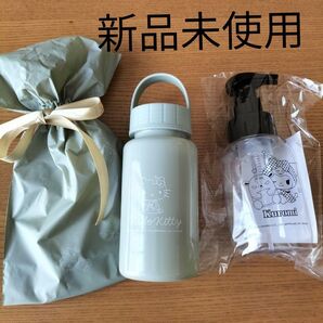 ★新品未使用★プレゼント袋付き★ハローキティ ウォーターボトル クロミ ソープディスペンサー 洋服の青山