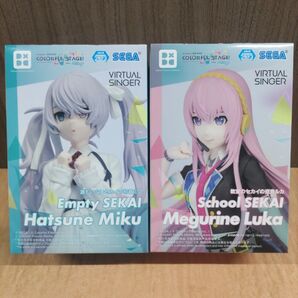 プロジェクトセカイ Desktop Decorate Collections 初音ミク&巡音ルカ(新品未開封)ダンボール配送
