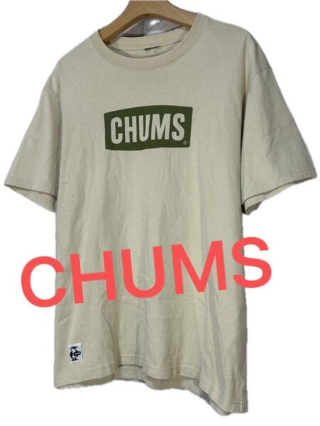【CHUMS】チャムス ボックスロゴ 半袖Tシャツ カットソー