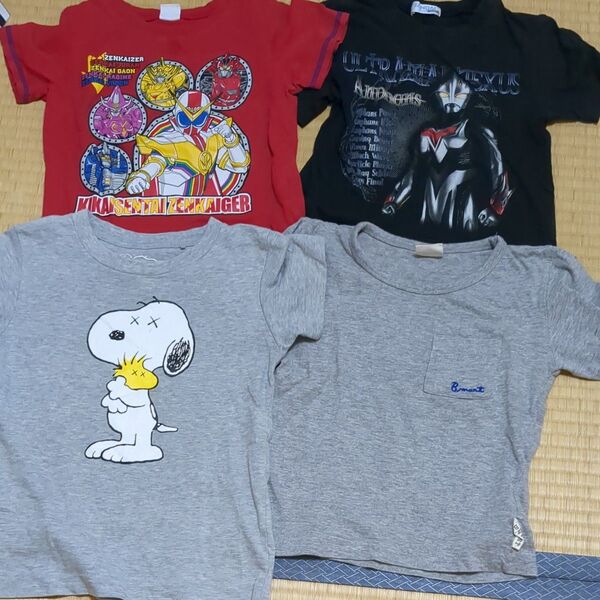 子供服 半袖Tシャツ 4枚セット まとめ売り110㌢
