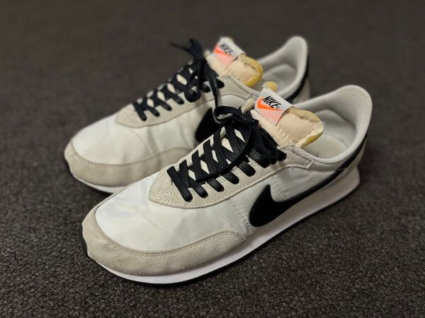 NIKE WAFFLE TRAINER 2 us9.5 27.5cm ナイキ ワッフル トレーナー 白 黒 アメカジ スニーカー