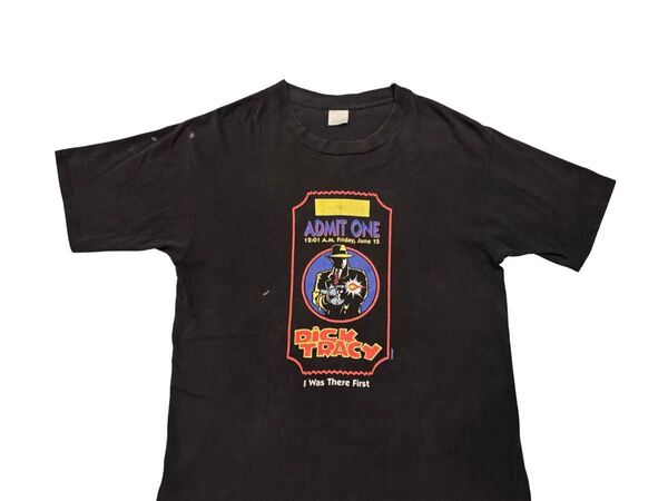 USA製 90s Dick Tracy Tシャツ Disney ハガー ディックトレイシー ディズニー ビンテージ アメコミ