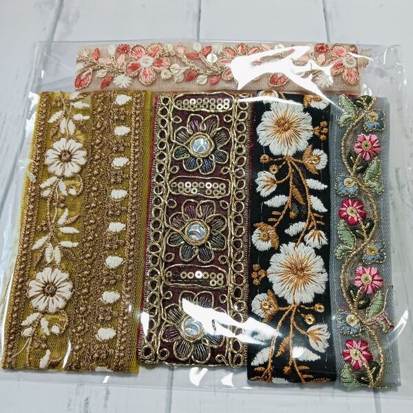 インド刺繍リボン アソートセット
