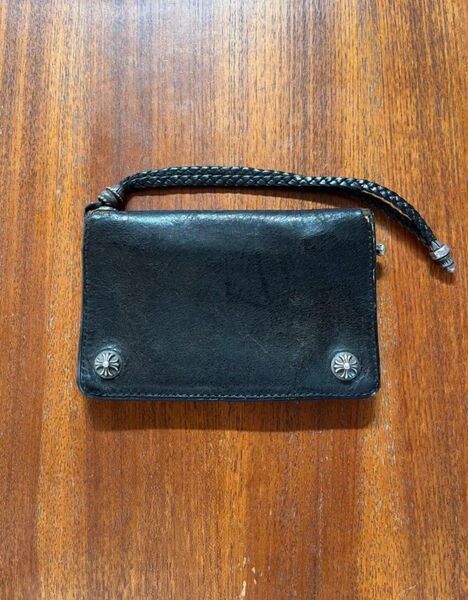 【幻の一品!至極の逸品】クロムハーツ 2zip ウォレット 財布