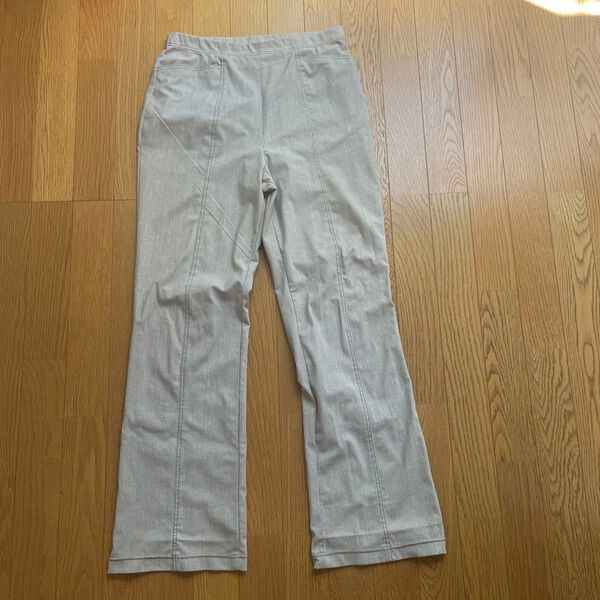 レディース ストレッチパンツ L〜XL 伸縮性あり ウエストゴム