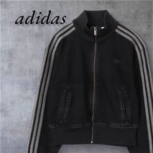 アディダス adidas original デニムジャケット ブラック ファイヤーバード