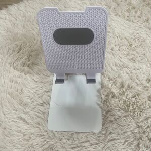 スマホスタンド ホワイト 2台
