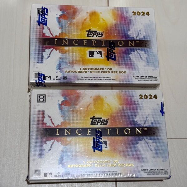 2024 Topps Inception Baseball Hobby Box MLB