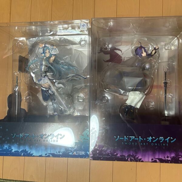 【開封品】ソードアート・オンライン アスナ、ユウキ フィギュア アルター