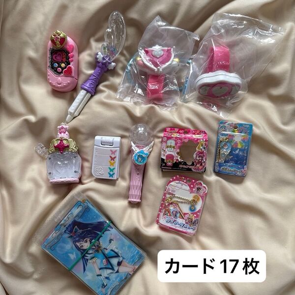 プリキュアオールスターズ なりきりガチャ プリキュアウエハースカード他 まとめ売り
