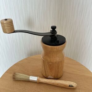 Kalita コーヒーミル 手動 クリーニングブラシ付き