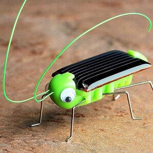 ブルブル動くバッタ2個 電池不要 送料無料