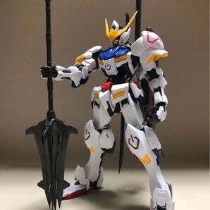 素組み完成品mgバルバトスメタルビルドνガンダムガンプラプラモmgexSPECⅡ