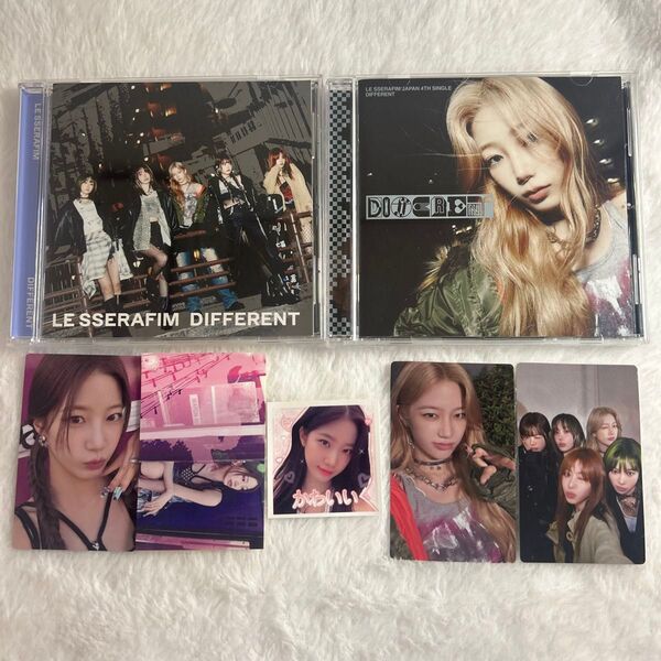 le sserafim lesserafim ルセラフィム ルセラ different cd カズハ トレカ セット hmv