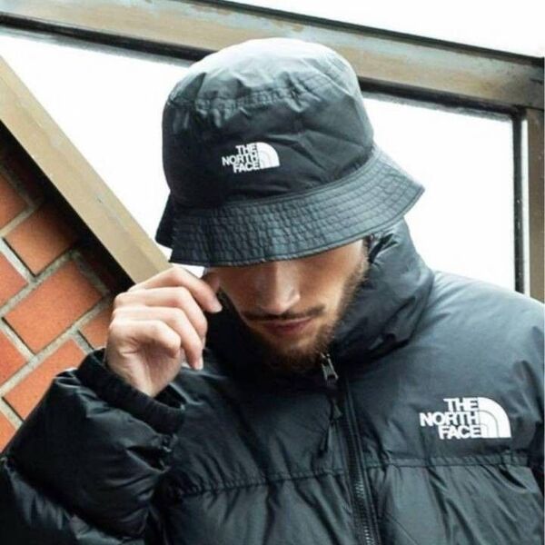 THE NORTH FACE ノースフェイス Sun Stash Hat ブラック サン スタッシュ ハット リバーシブル