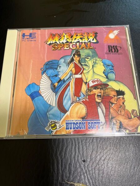 PCエンジン CD-ROM2 NEC PCE 餓狼伝説スペシャル アーケードカードソフト