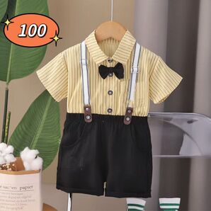 ☆新品☆フォーマル 男の子 セットアップ 入園式 結婚式 スーツ 100cm
