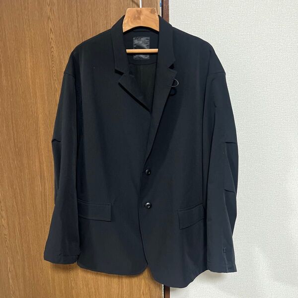 Daiwapier39 tech loose セットアップ ブラック テーラードジャケット ブラック 黒 ジャケット Jacket