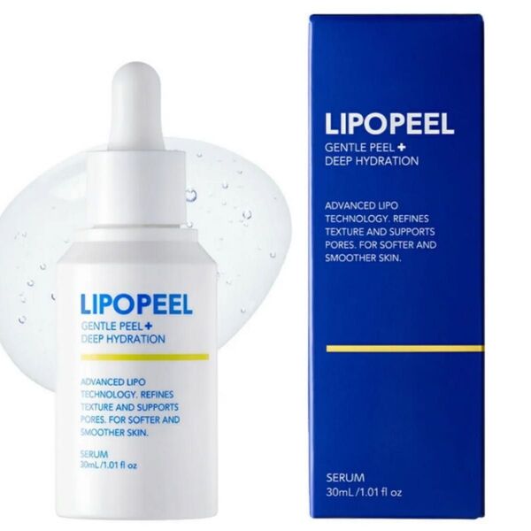 リポピール セラム 30ml ピールケア 導入 美容液 毛穴 リポソーム グルタチオン スキンケア CICA 毛穴 ナノカプセル
