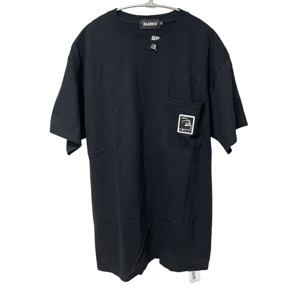 【新品】エクストララージ XLARGE ポケット ロゴtシャツ ブラック 黒 半袖tシャツ ラージ