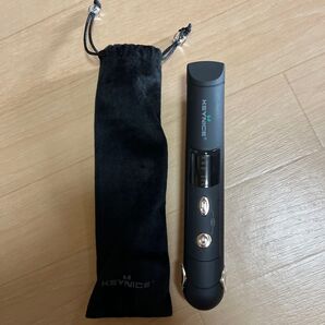 KEYNICE コードレスヘアアイロン ストレートアイロン ブラック系